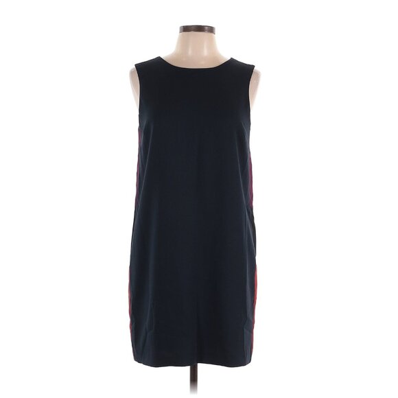 Banana Republic | NWOT Sleeveless Color Block Shift Dress in Navy Size 10 - Picture 2 of 11